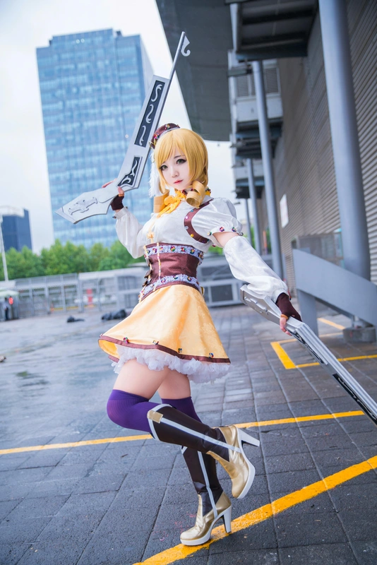 COS-魔法少女小圆COS场照巴麻美 - 楚楚子w
