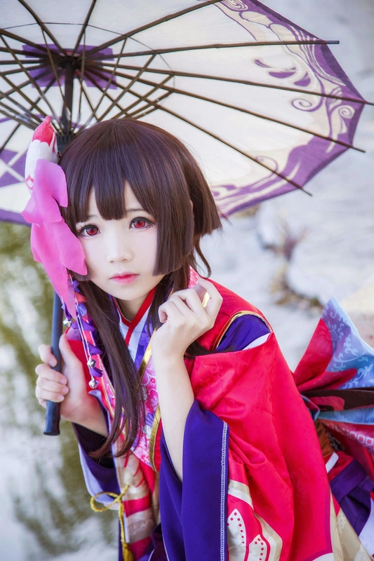 COS-阴阳师手游COS神乐2 - 楚楚子w