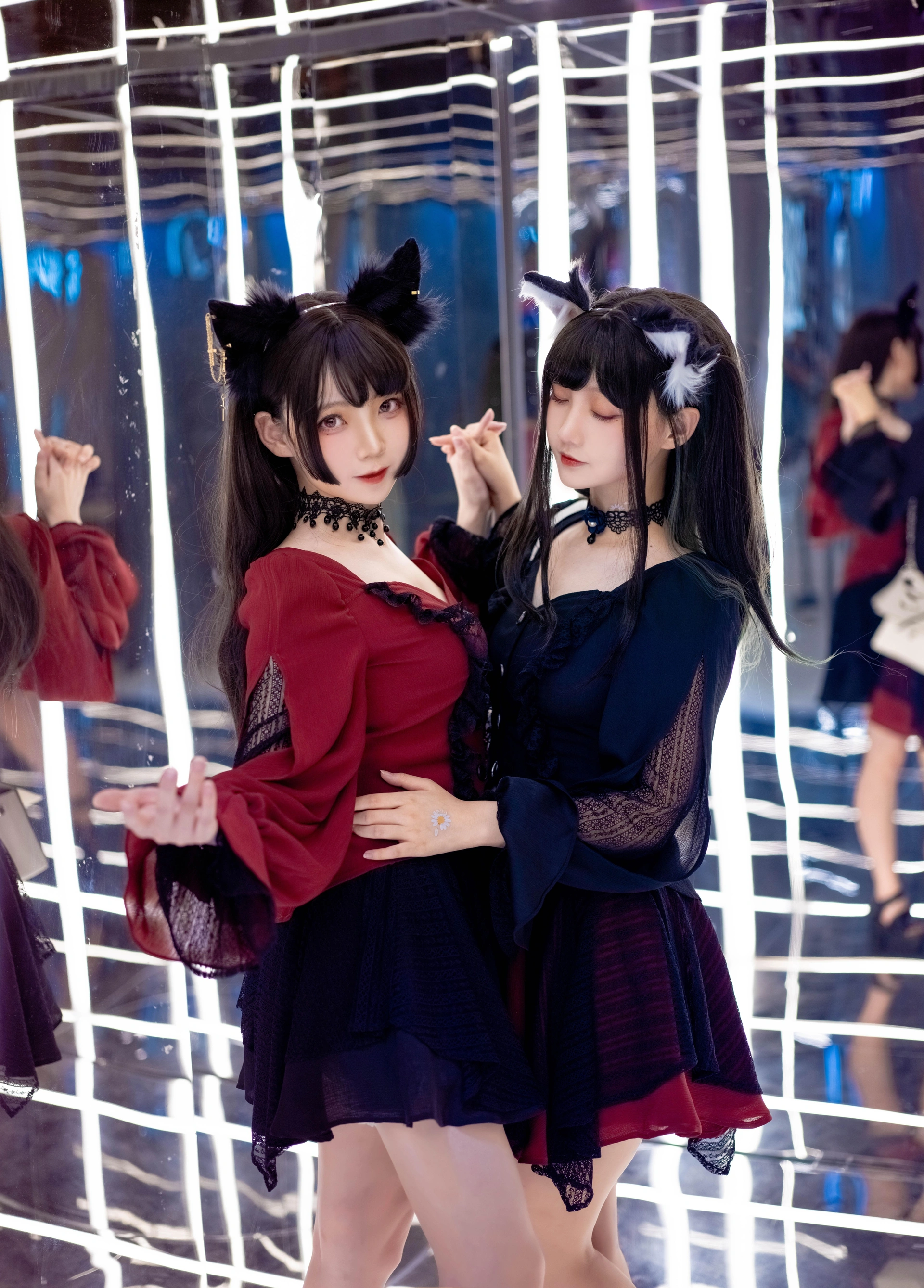 楚楚子w - NO.72 LOLITAS装扮月弑_MORDANLUNA BCY穿搭出镜：楚楚子，@鹤祈 1