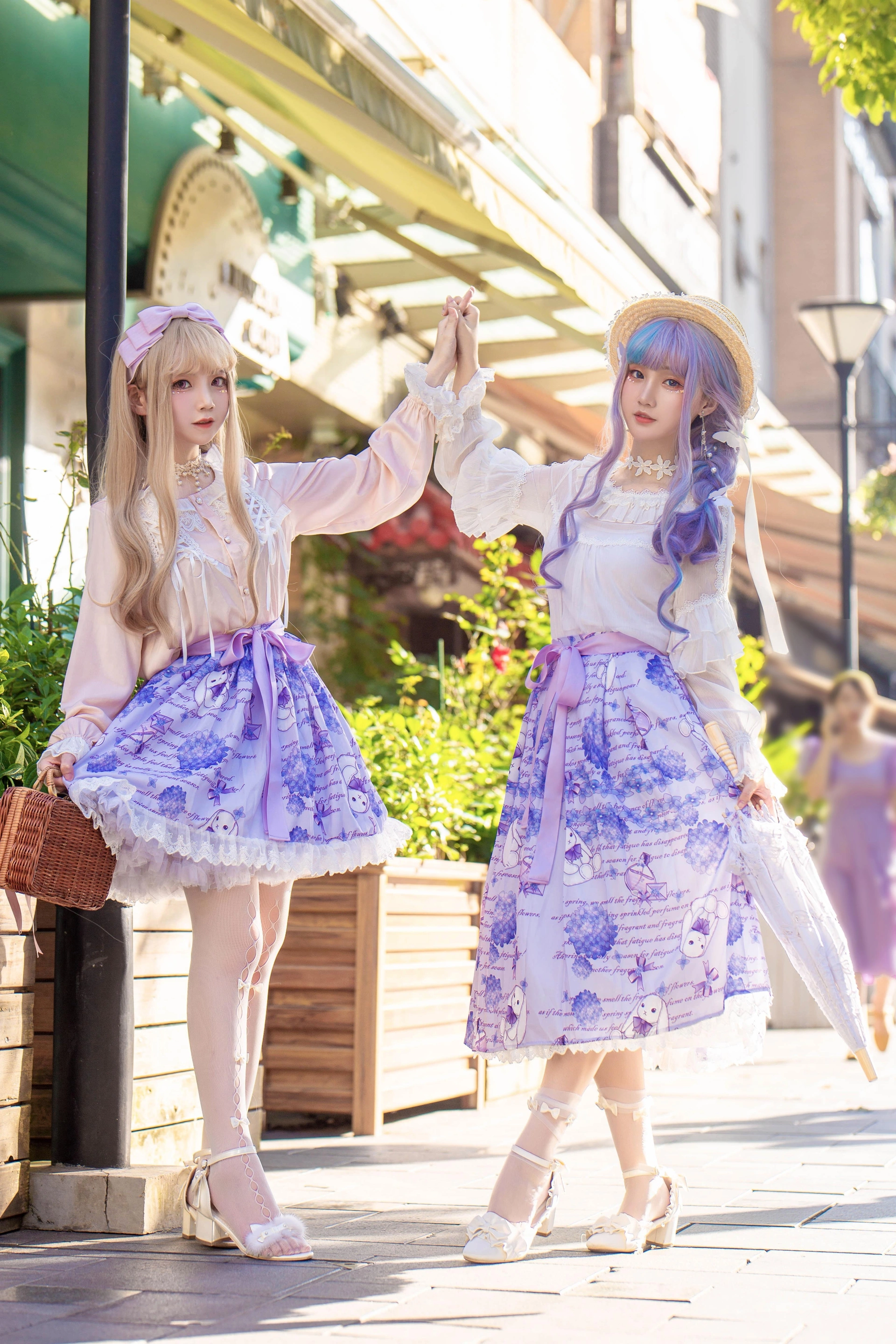 楚楚子w - NO.76 -LOLITA装扮 LOLITA夏日穿搭打歌服小偶像出镜：楚楚子＋@鹤祈 2