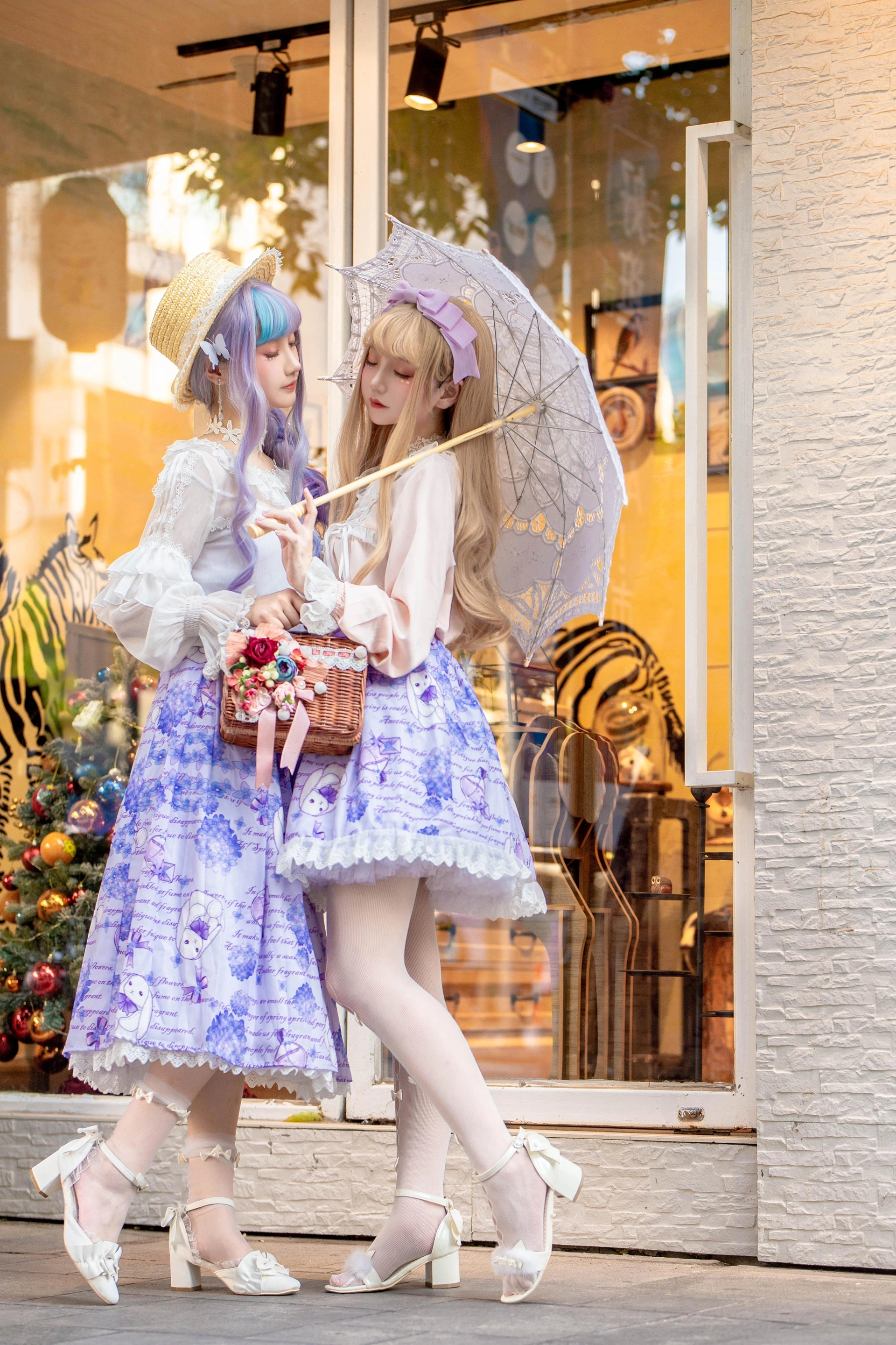 楚楚子w - NO.76 -LOLITA装扮 LOLITA夏日穿搭打歌服小偶像出镜：楚楚子＋@鹤祈 3